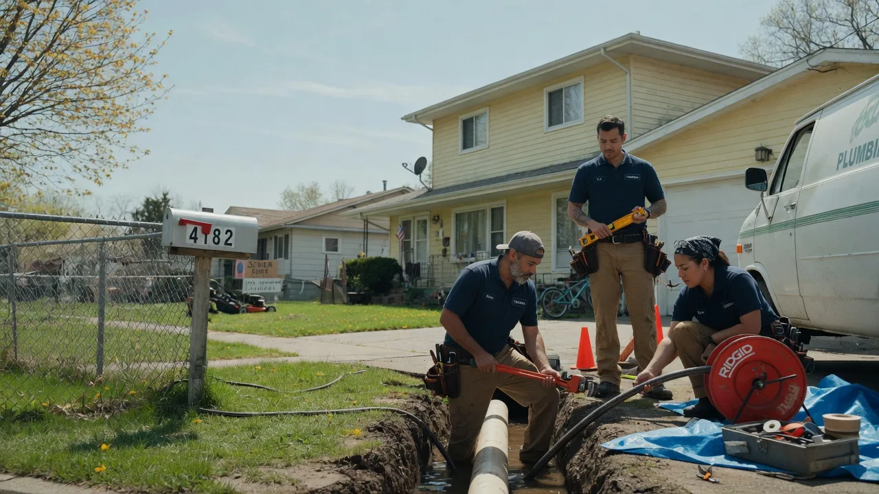 Gas Line Repair in Latham, IL near me